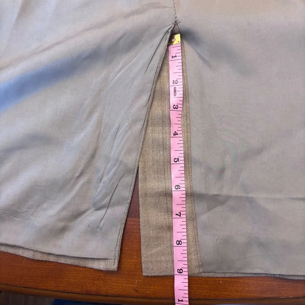 Lauren‎ Ralph Lauren | Made in Canada | Mens 40S | Silk Wool Blazer | Glen Plaid